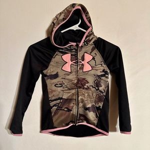 Girls Camo Hoodie
